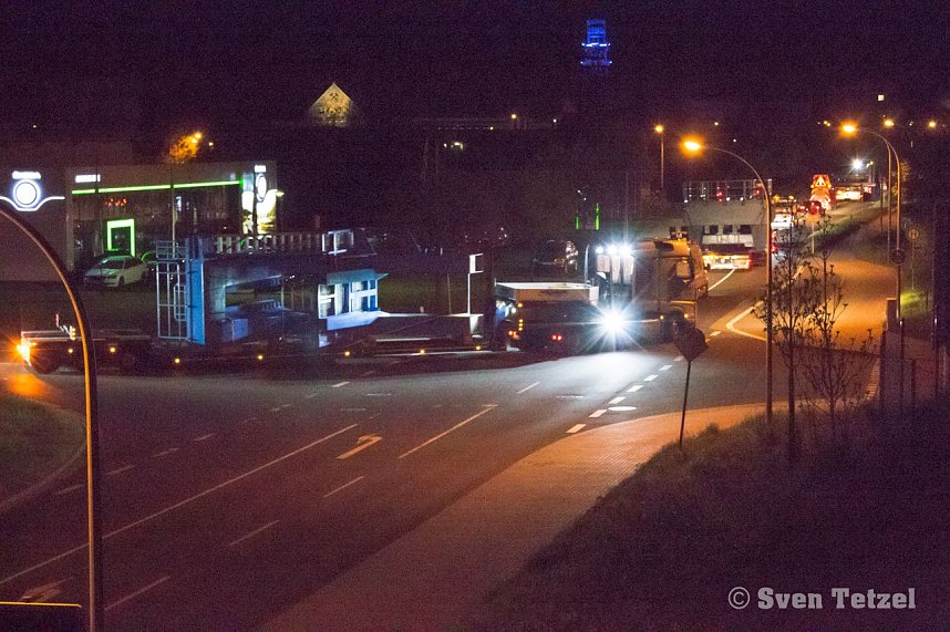 Erster Transport war unterwegs