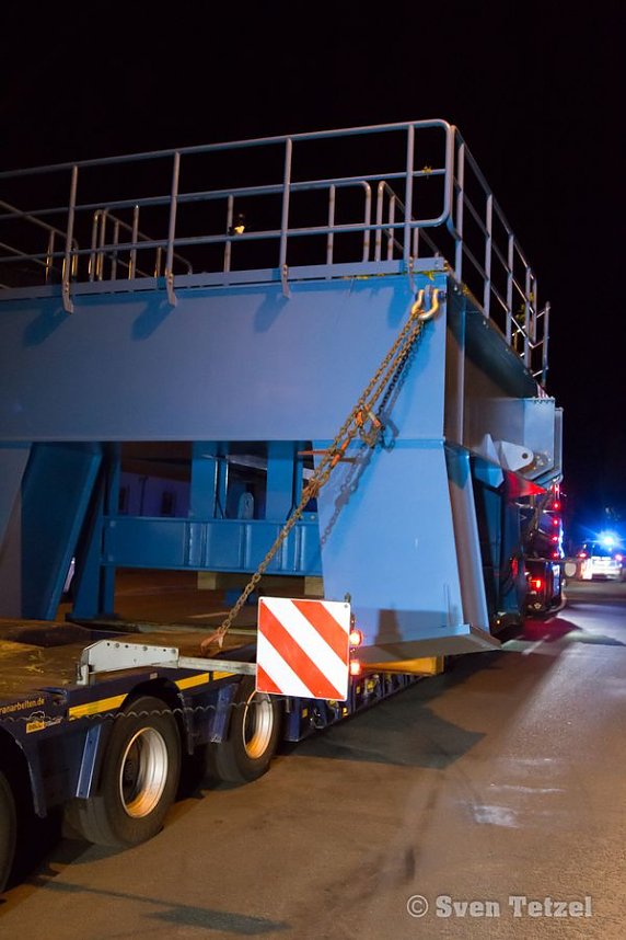 Erster Transport war unterwegs