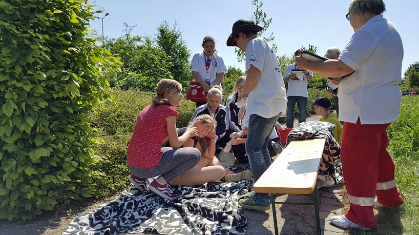 3. Platz bei den Landesmeisterschaften des Jugendrotkreuz Th&uuml;ringen