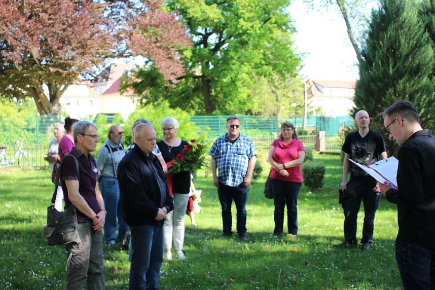 Dem 73. Jahrestag der Befreiung Deutschlands gedacht