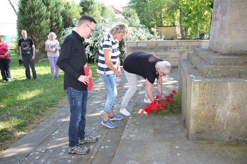 Dem 73. Jahrestag der Befreiung Deutschlands gedacht