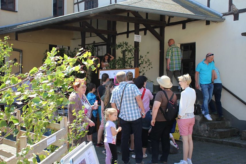 Massenansturm beim Hoffest in Greu&szlig;en