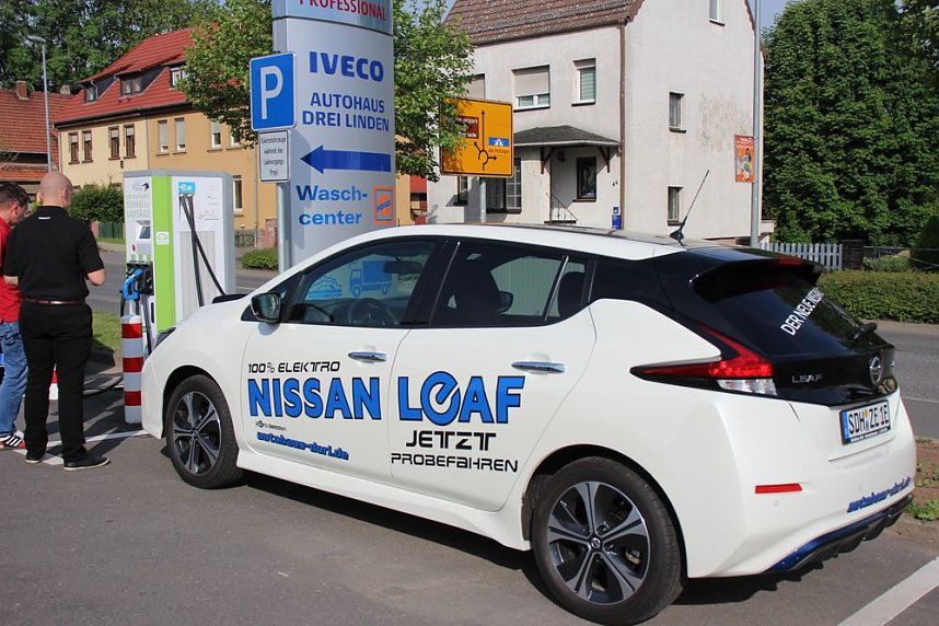 E-Mobilit&auml;t in Sondershausen - Schnell mal Strom tanken?