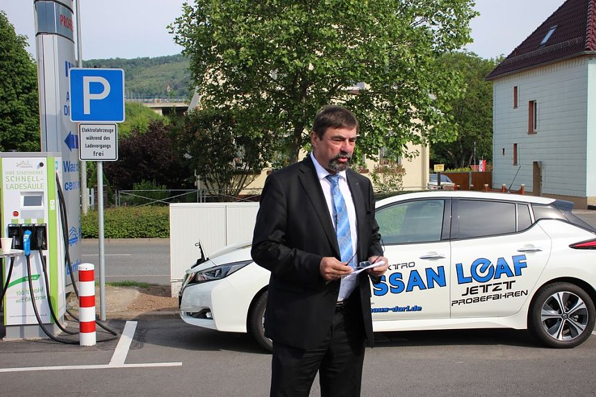 E-Mobilit&auml;t in Sondershausen - Schnell mal Strom tanken?