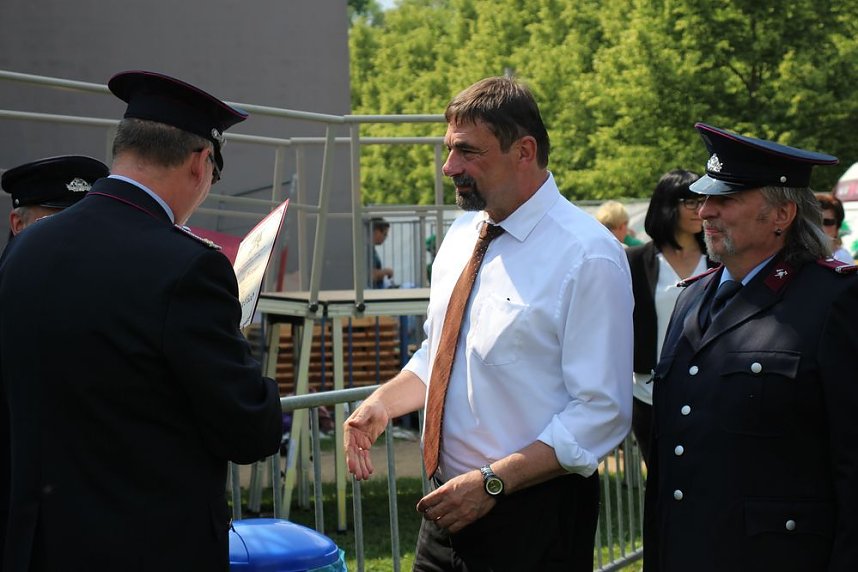 B&uuml;rgermeister feierlich verabschiedet