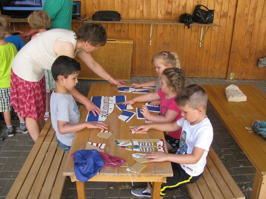 Verkehrssicherheitstag in der Kita Bienchen  Heldrungen