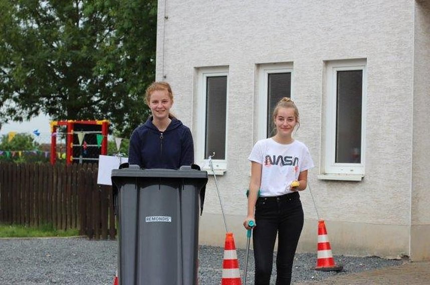 Jugendrotkreuz Sondershausen misst sich bei seinem Jahresh&ouml;hepunkt in Immenrode !