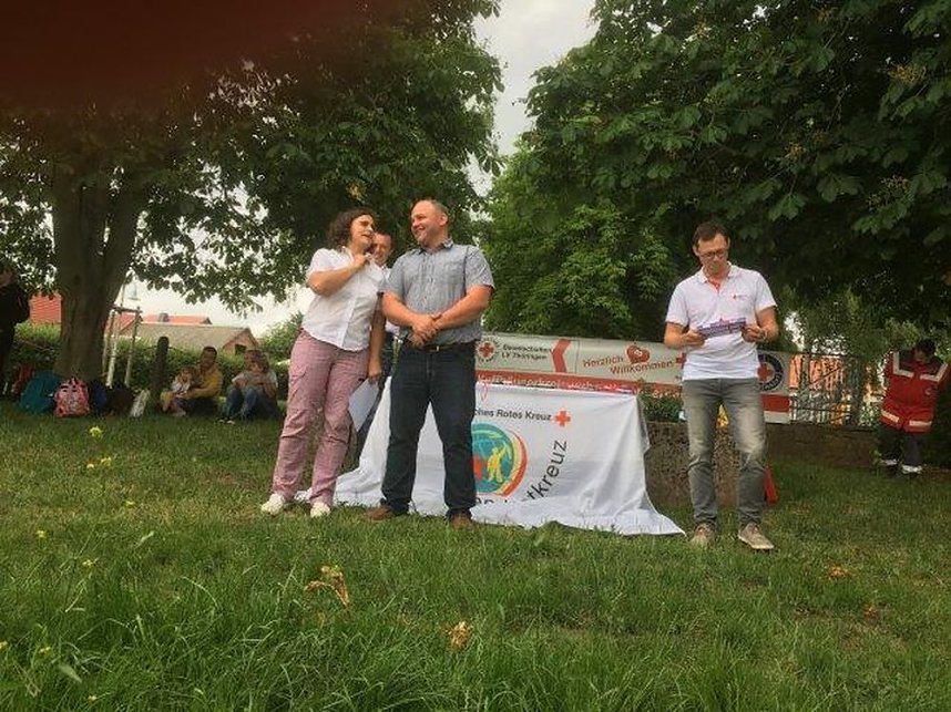 Jugendrotkreuz Sondershausen misst sich bei seinem Jahresh&ouml;hepunkt in Immenrode !