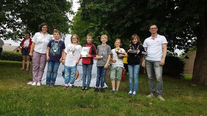 Jugendrotkreuz Sondershausen misst sich bei seinem Jahresh&ouml;hepunkt in Immenrode !