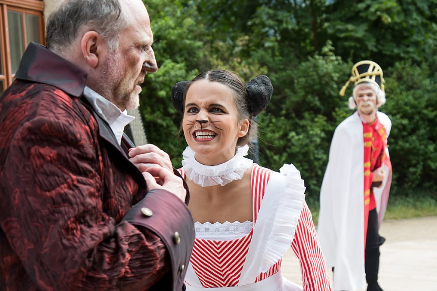 Pfiffige Magd angelt sich Mann