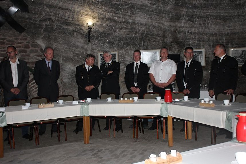 Hohe Auszeichnungen f&uuml;r freiwillige Retter unter Tage