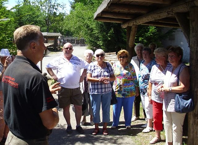 WB4 im Harz auf der Bode und in Harzk&ouml;hlerei unterwegs