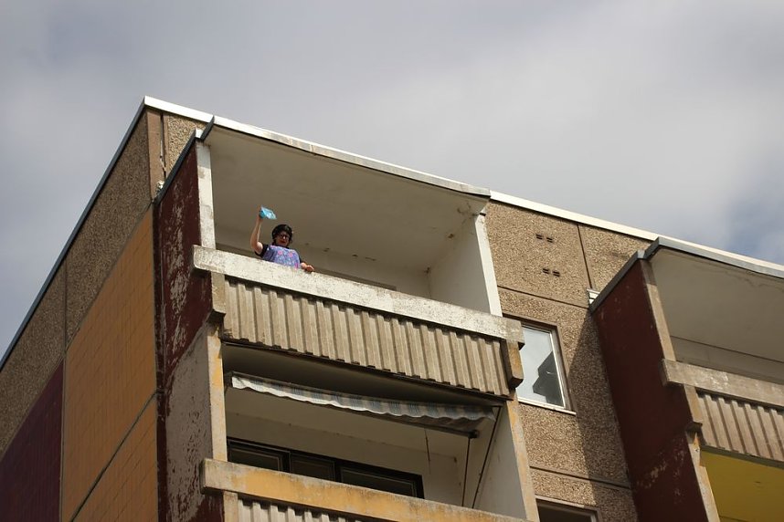 Feuerwehreinsatz in der Weizenstra&szlig;e