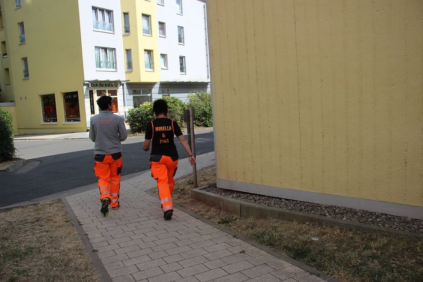 Rettungshunde in Sondershausen unterwegs