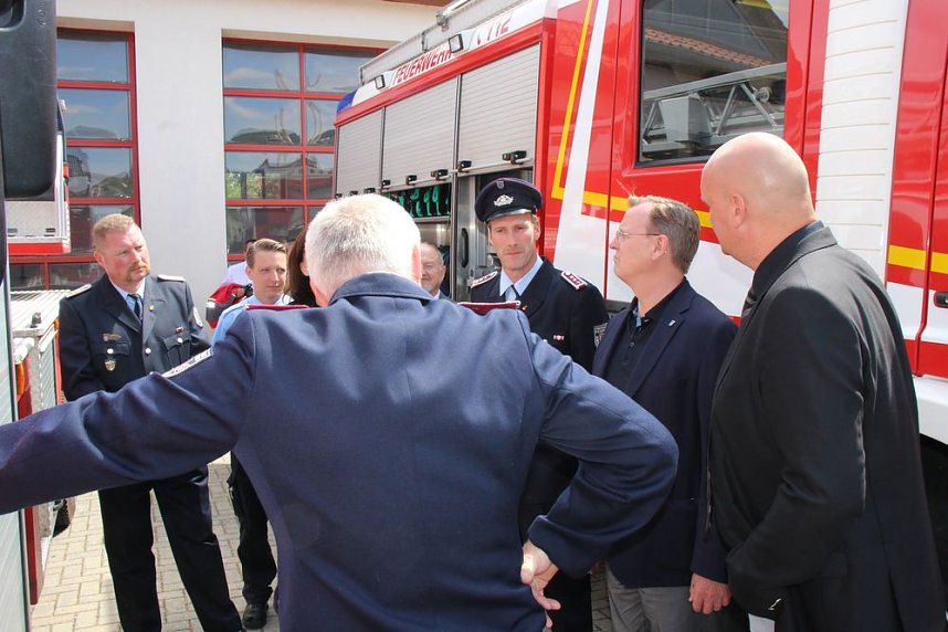 Ministerpr&auml;sident ging in die Luft