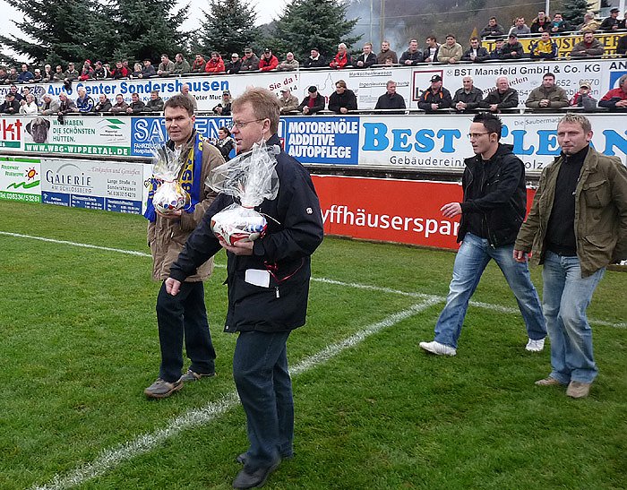 Verabschiedung Spieler