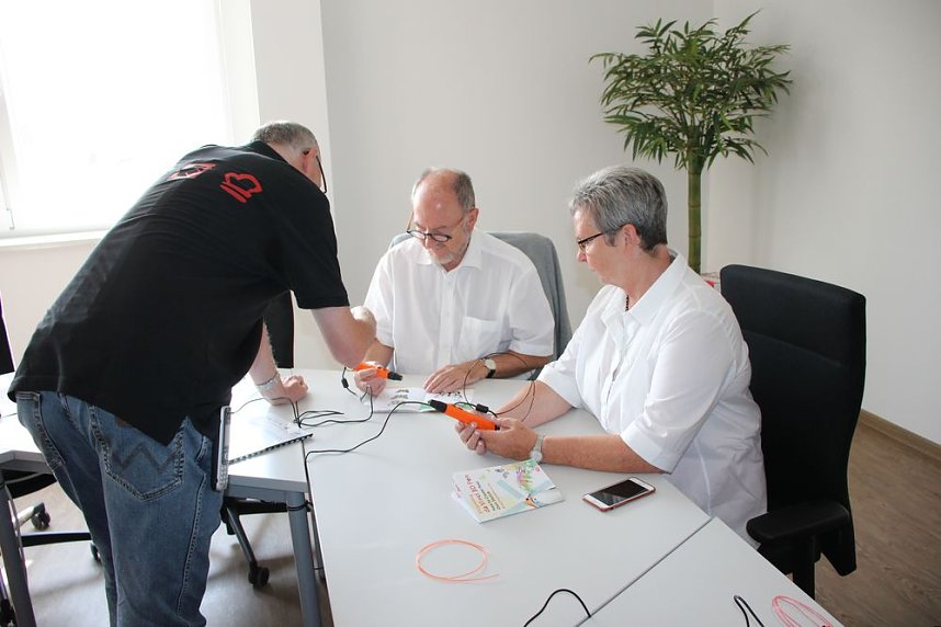 Ramelow bei 3D-Schilling in Oberspier