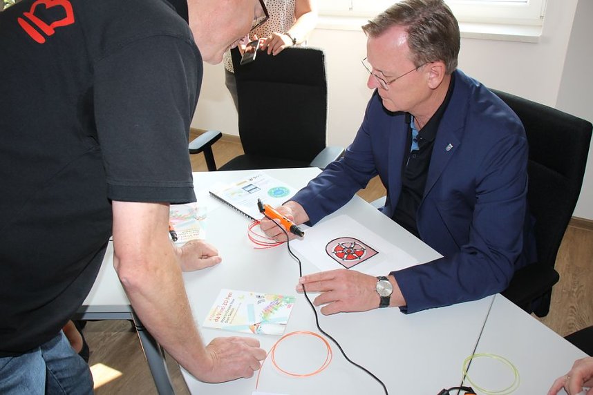 Ramelow bei 3D-Schilling in Oberspier