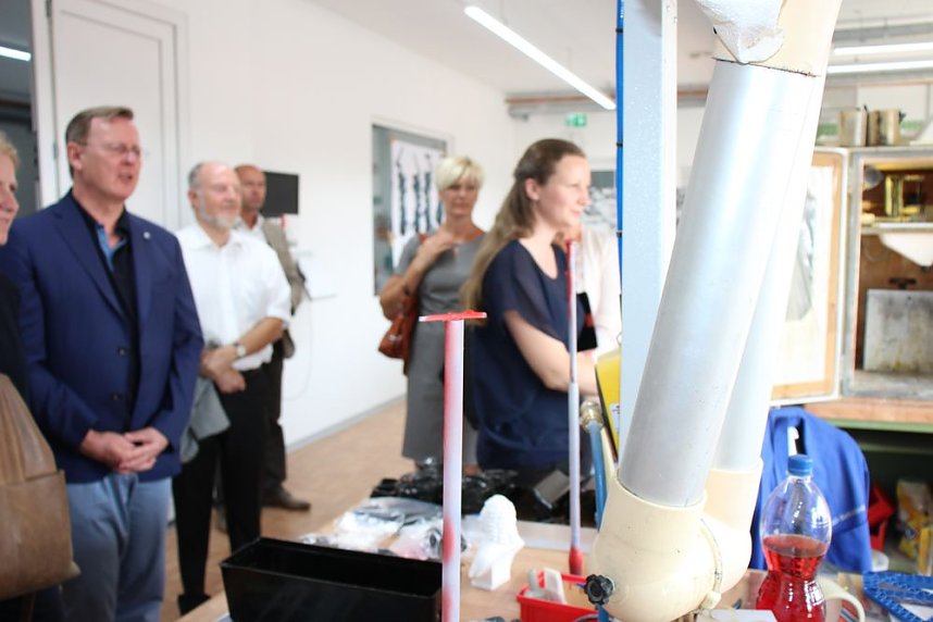 Ramelow bei 3D-Schilling in Oberspier