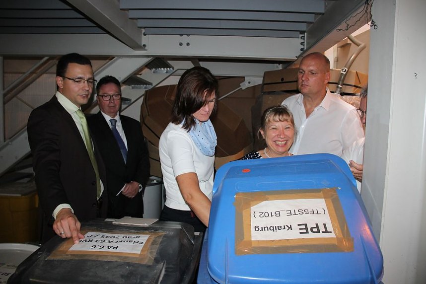 Ramelow bei 3D-Schilling in Oberspier