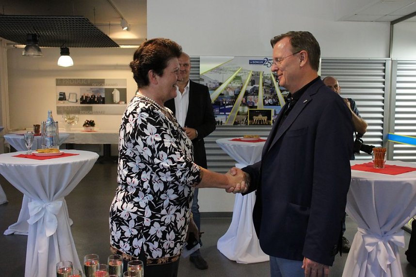 Ramelow bei Sonlux in Sondershausen