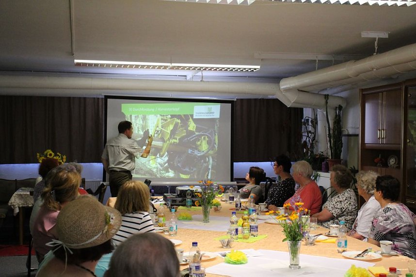 Revierf&ouml;rster zu Besuch