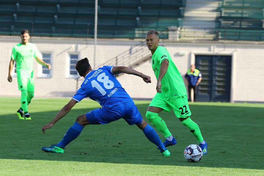 Wacker testete gegen Bundesligist in Hannover