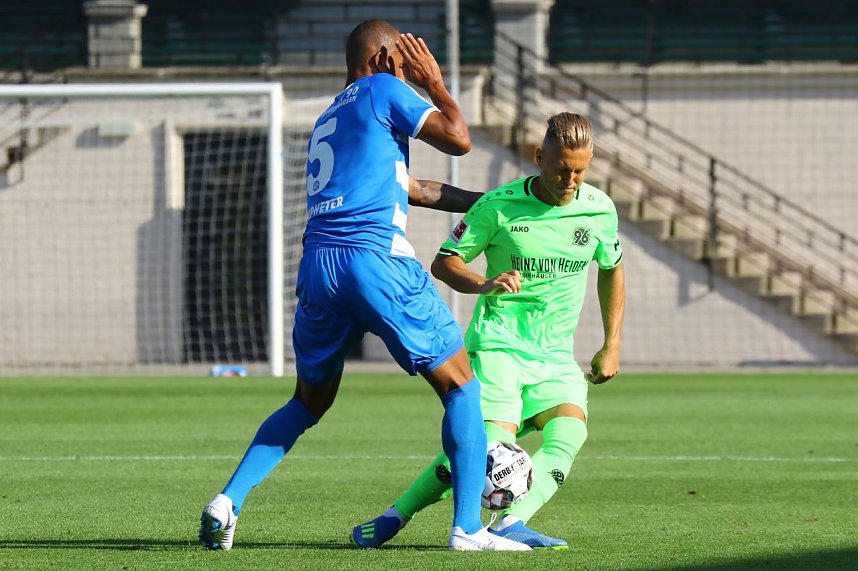 Wacker testete gegen Bundesligist in Hannover