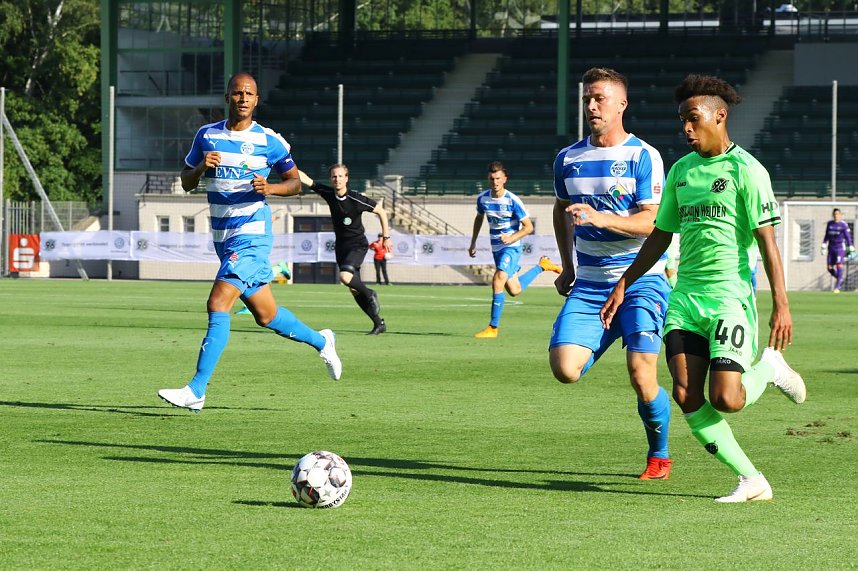 Wacker testete gegen Bundesligist in Hannover