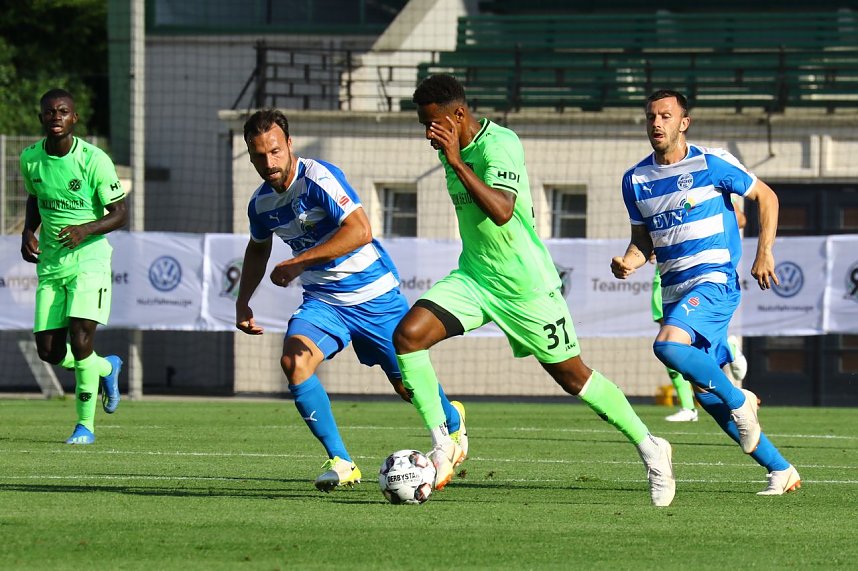 Wacker testete gegen Bundesligist in Hannover