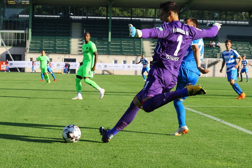 Wacker testete gegen Bundesligist in Hannover