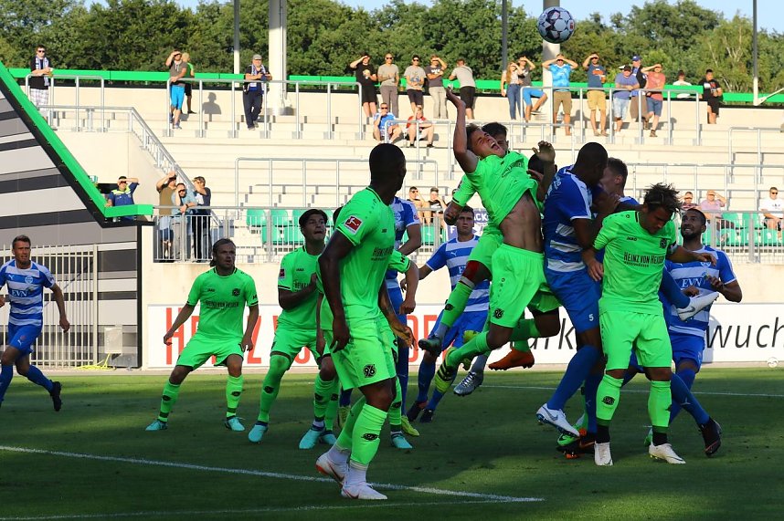 Wacker testete gegen Bundesligist in Hannover