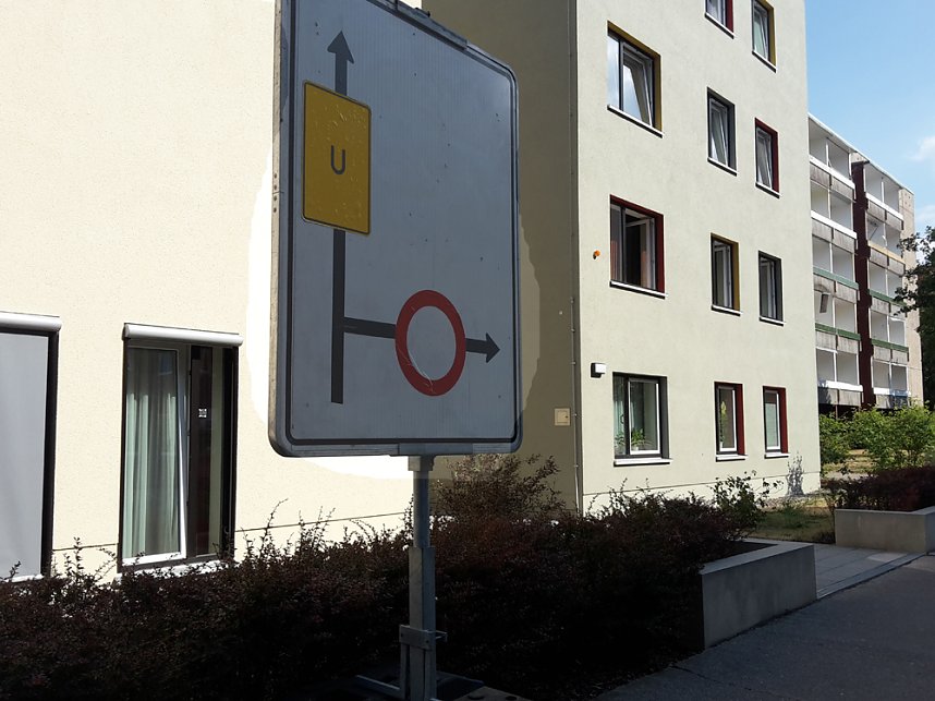 Parkpl&auml;tze eingeschr&auml;nkt