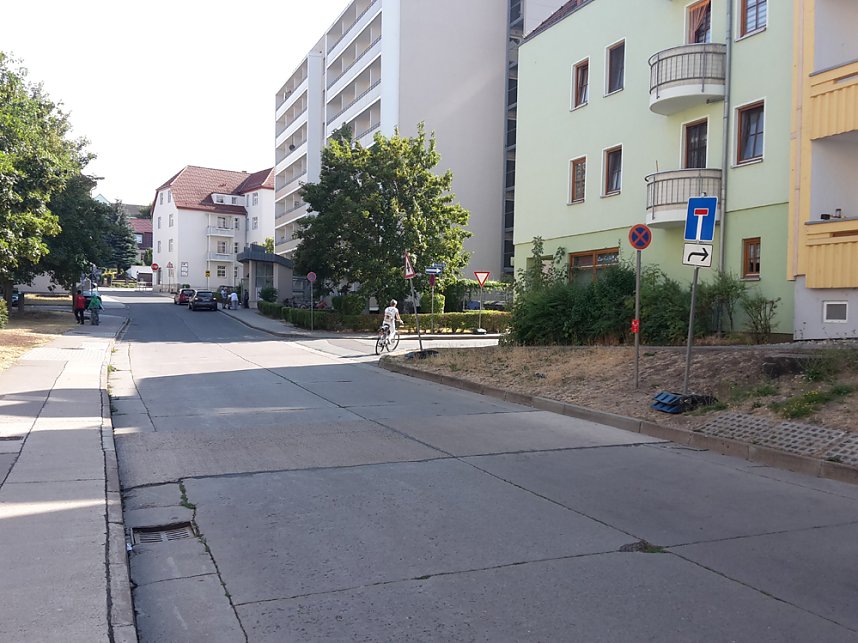 Parkpl&auml;tze eingeschr&auml;nkt