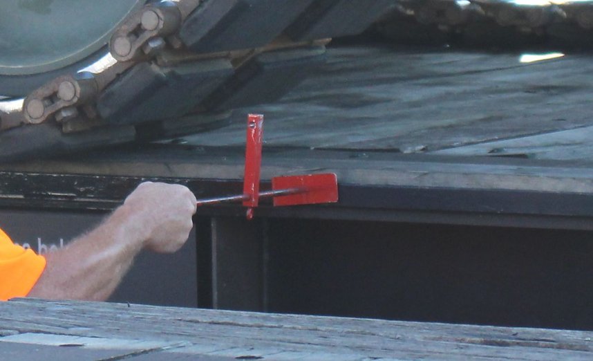 Panzer in Richtung Litauen verladen