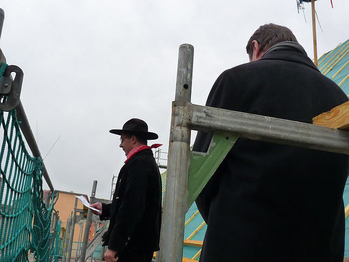 Richtfest Cruciskirche