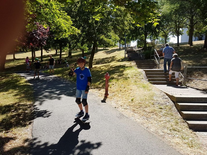 Skateboardkurs erfolgreich