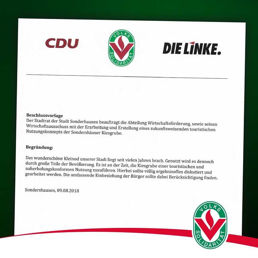 Sonder-Stadtratssitzung am Monatsende