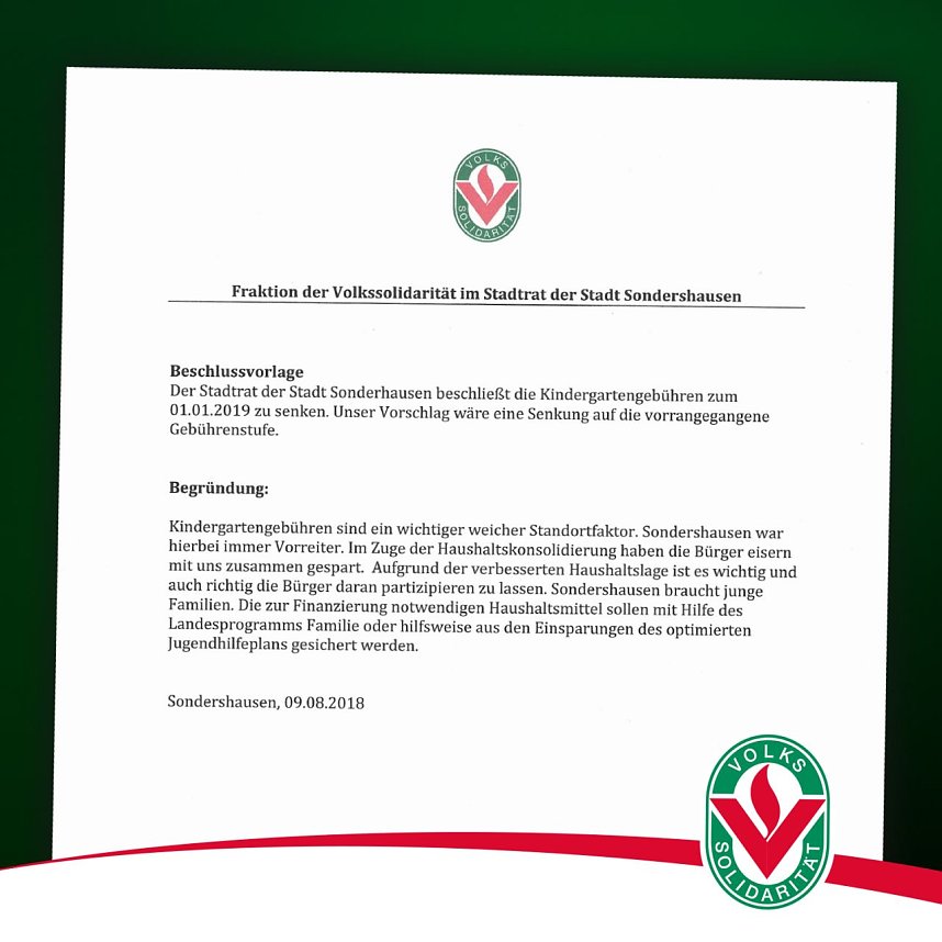 Sonder-Stadtratssitzung am Monatsende