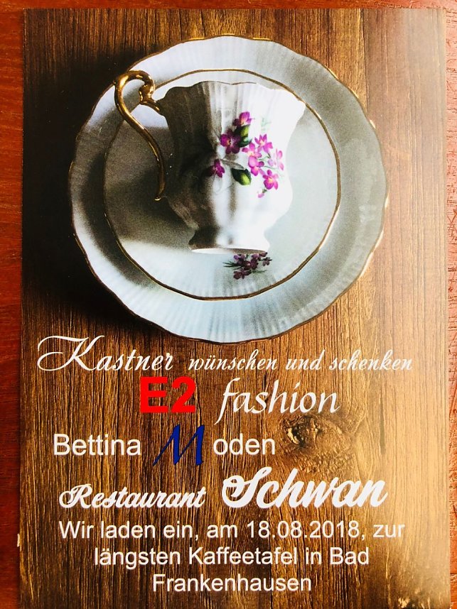 Verkaufsoffener Samstag und mehr