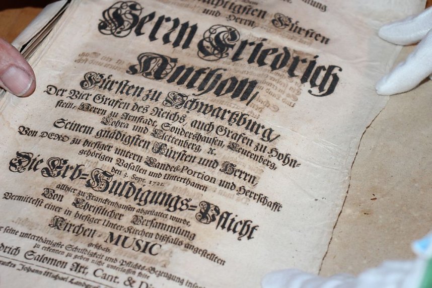 Historische Dokumente bis ins 15. Jahrhundert gefunden