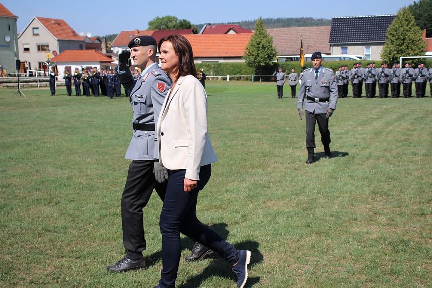 Wieder feierliche Vereidigung in Berka