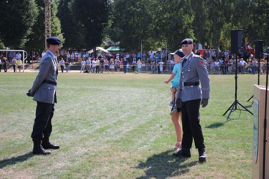 Wieder feierliche Vereidigung in Berka