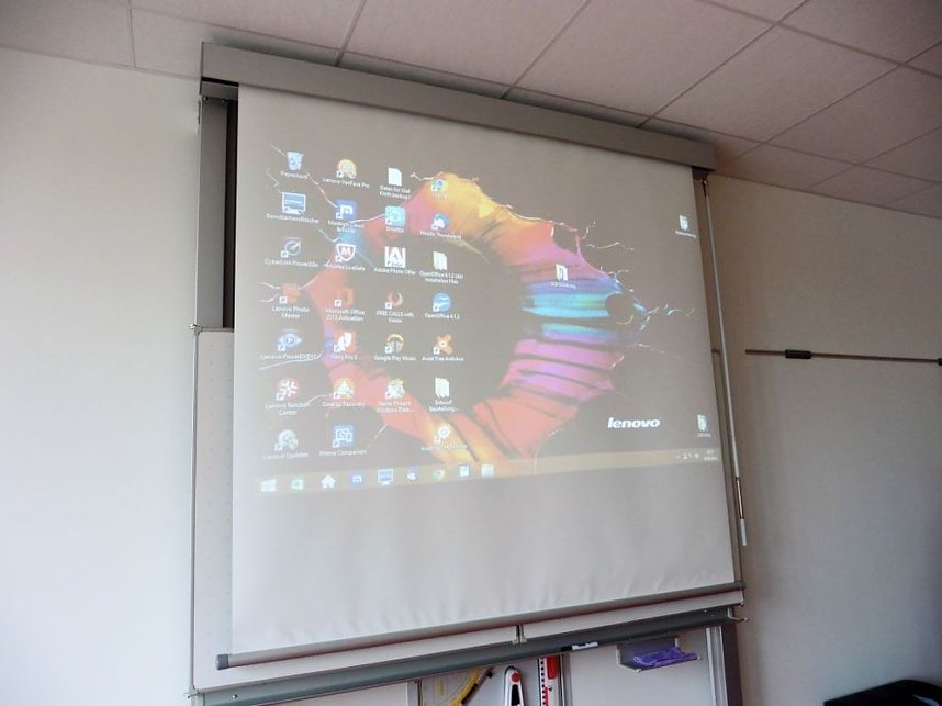 Tag der offenen T&uuml;r in der neuen Franzbergschule