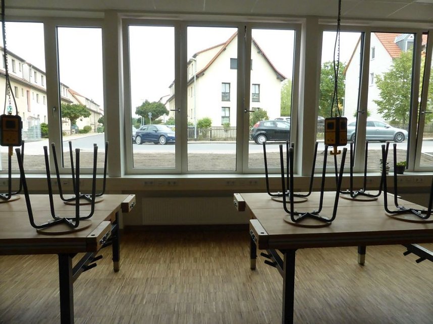 Tag der offenen T&uuml;r in der neuen Franzbergschule