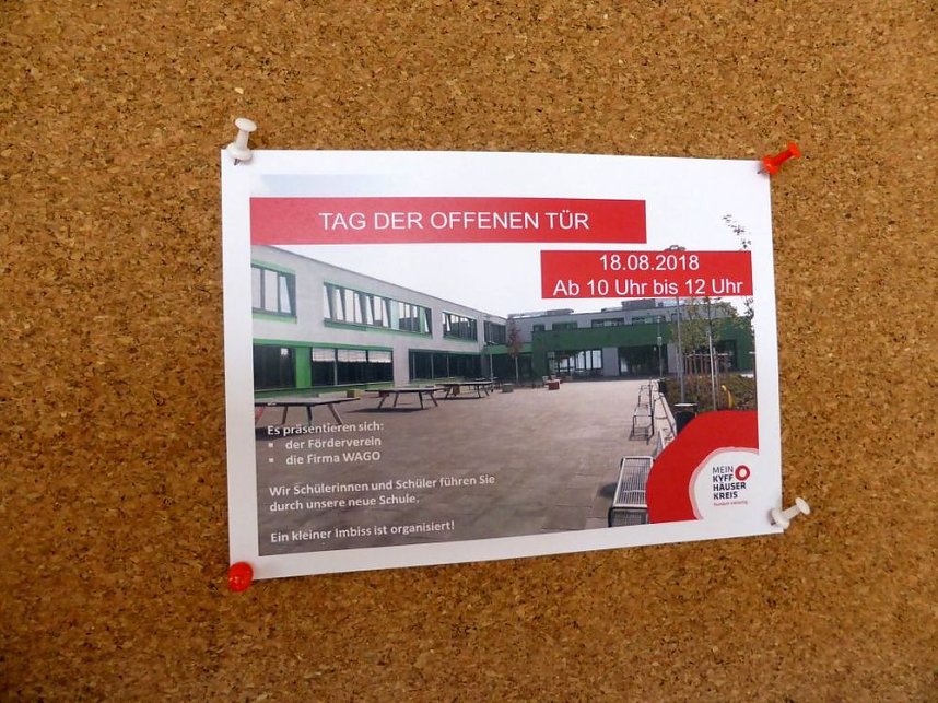 Tag der offenen T&uuml;r in der neuen Franzbergschule