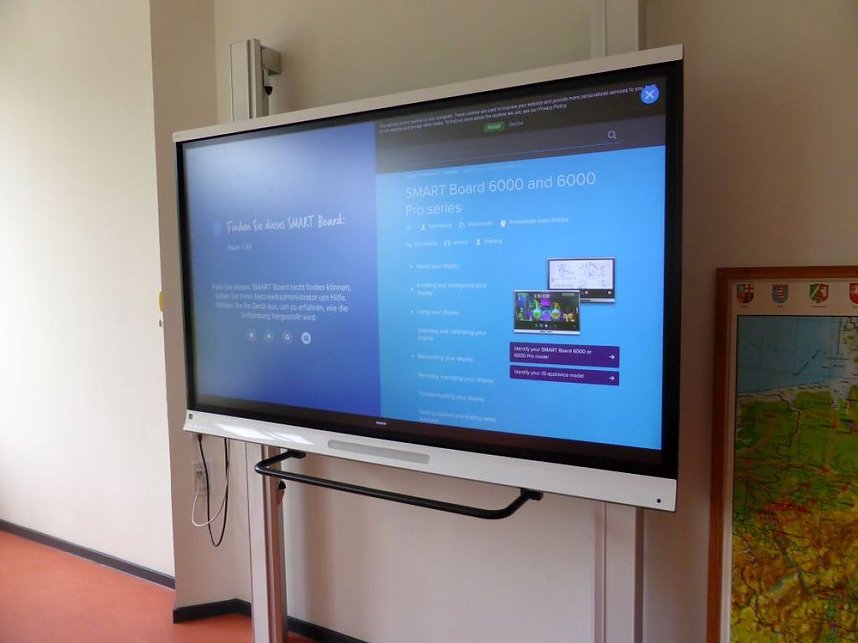 Tag der offenen T&uuml;r in der neuen Franzbergschule