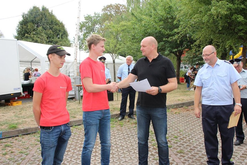 Feuerwehr feierte in Jecha