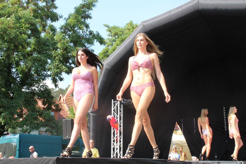 Publikumsmagnet Bademodenschau