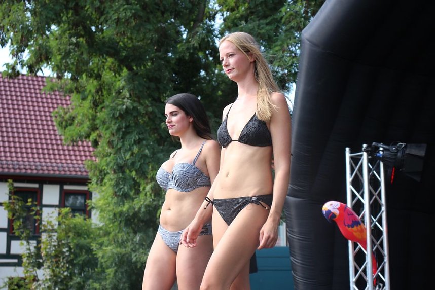 Publikumsmagnet Bademodenschau